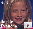 10 year-old Jackie Evancho blew them away on ''America's Got Talent''. New window not opening?  To bypass your pop-up blocker program, hold down your [CTRL] key. 